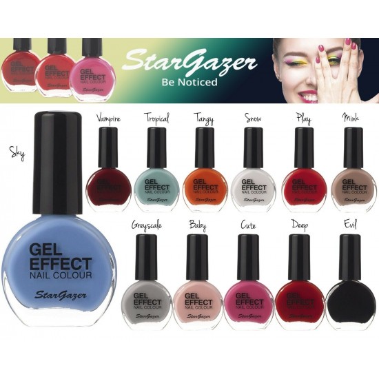 GEL EFFECT NAIL POLISH